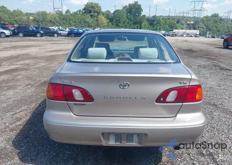 1999 Toyota Corolla Ve z USA, uszkodzony, nr VIN 2T1BR12E7XC141015